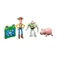 thumbnail image 4 of Mattel Disney Pixar Toy Story 5 Playscale Set 4 Figuras Pack Habitacion De Bonnie: Buzz Lightyear, Woody, Lilypad, Ham, 4 of 4