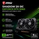 thumbnail image 2 of Tarjeta de Video Msi Nvidia Geforce Rtx 5060 8gb Shadow 2x Oc Gddr7 2 Fan Pci Express 5.0 Dlss 4 600 Ai Tops, 2 of 6