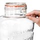 thumbnail image 4 of Mason Jar Dispensador de Bebidas Vintage de Vidrio con Tapa de 8 Litros 1 Pieza Transparente, 4 of 7