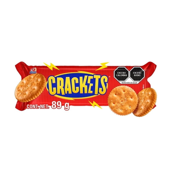 Galletas Crackets sabor mantequilla 89 g