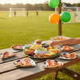 thumbnail image 4 of Juego Botanero Circular Mundial 33 cm con Recipiente Central y 6 Platos para Pizza, 4 of 7
