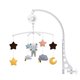 thumbnail image 1 of Móvil Musical BHCASE Blanco con Juguetes Giratorios para Cuna de Bebé, niños y niñas, 1 of 7