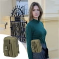 thumbnail image 4 of Riñonera táctica MOLLE | Bolsa para teléfono de 15 cm | Nailon 800D resistente al agua | Cremallera de grado militar y hebilla ajustable | Accesorio para deportes y equipo al aire libre, 4 of 5