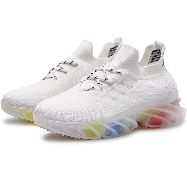 Tenis Hombre, Zapatos Hombre Deportivos, Zapatos de Malla Transpirable para Hombre, Zapatillas de Deporte Casuales de Moda para Entrenamiento Caminar Correr Gimnasio
