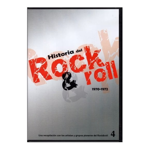 Documental Dvd TITANIUM Historia Del Rock y Roll 1970 1972 Vol 4