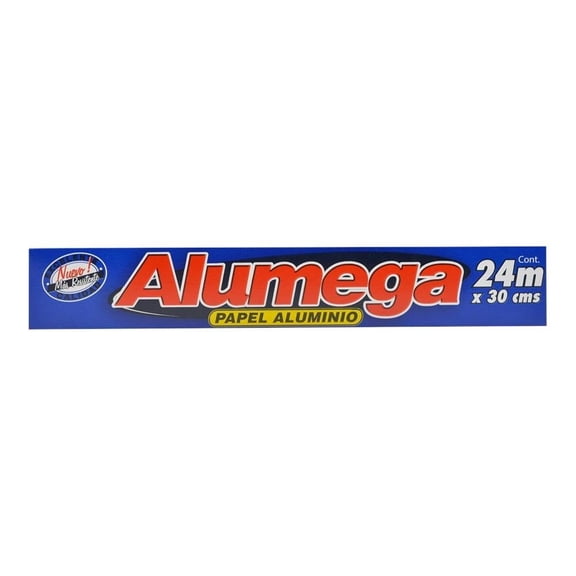 Papel aluminio Alumega de 24 m