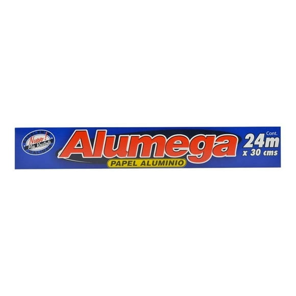 Papel aluminio Alumega de 24 m