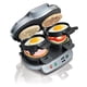 thumbnail image 1 of Sandwichera Doble para Desayuno Hamilton Beach 2 Sándwiches 1200W Reacondicionado, 1 of 9