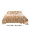 thumbnail image 3 of Color Style Taffeta Comfortable Fleece Blanket Sofa Leisure Throw Blanket, 3 of 6