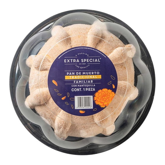 Pan de muerto Extra Special tradicional familiar por pieza