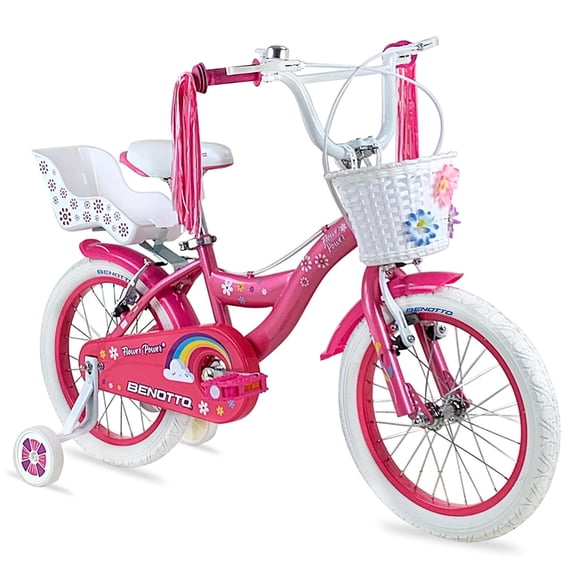 Bicicleta BENOTTO FLOWER POWER R16 1V Frenos Vbrake