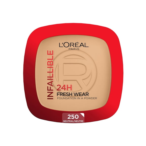 Base de maquillaje en polvo L'Oréal Infallible 24h fresh wear 250 radiant sand 9 g