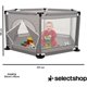 thumbnail image 2 of Corral De Multi-Juegos Hexagonal Para Bebes Niños Corralito Para Bebé Juego De Parque Infantil Parque Para Bebés Malla Suave y Transpirable Anticaída (Gris), 2 of 7