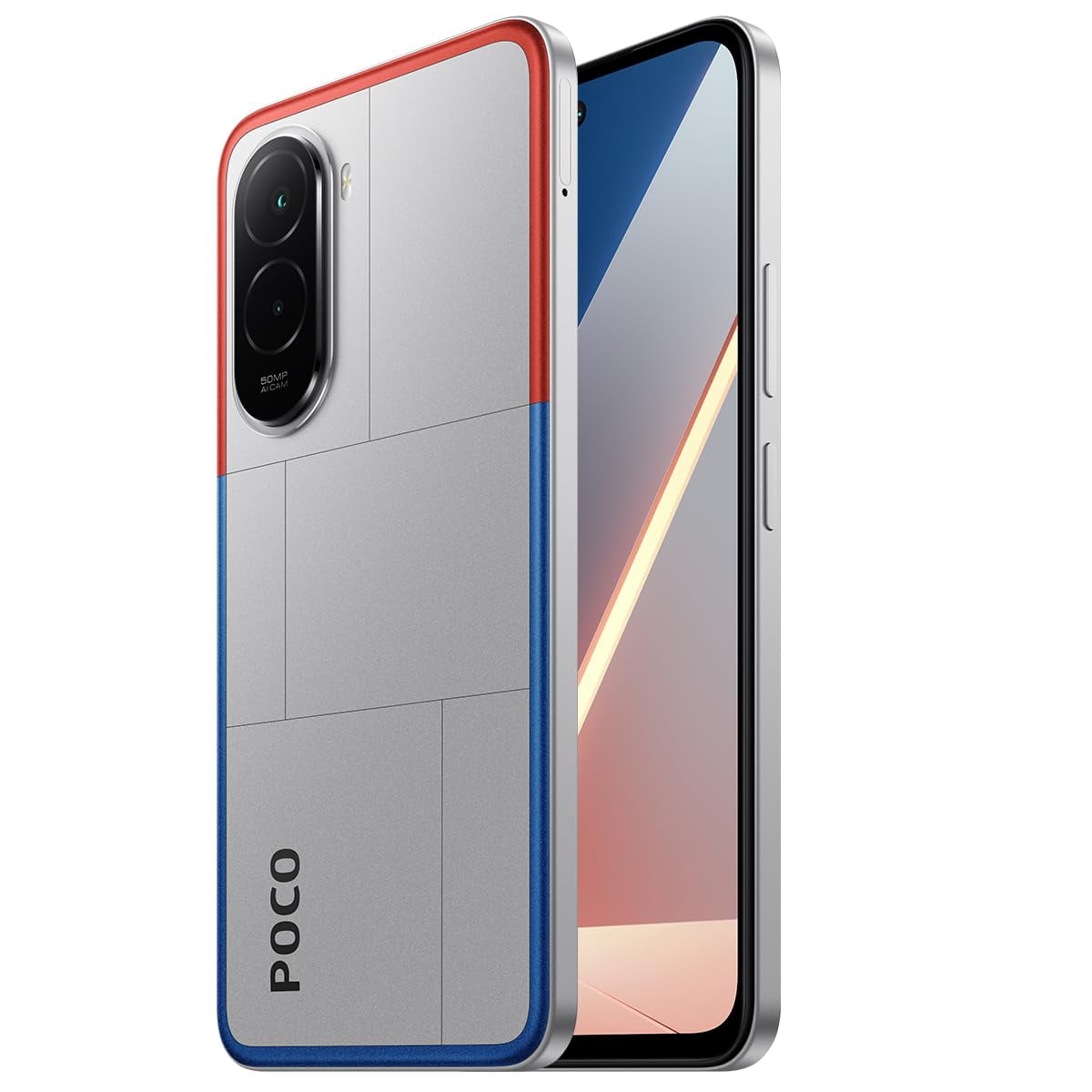 Celular Xiaomi POCO M7 Dual Sim 128GB ROM 6GB RAM (6+128GB Plateado)