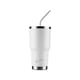 thumbnail image 1 of TERMO 30 OZ DE ACERO INOXIDABLE CON POPOTE Y CEPILLO COLOR BLANCO, 1 of 8