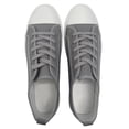 thumbnail image 3 of Tenis George para Caballero, Liso Gris Talla 25, 3 of 4