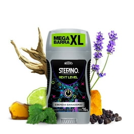 Desodorante Hombre Stefano Next Level en Barra Protección Contra el Mal Olor que Dura Todo el Día 76 g