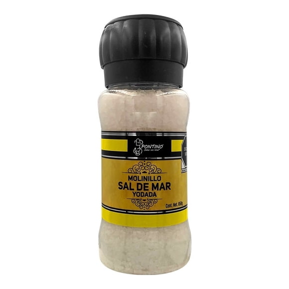 Molinillo Pontino Sal De Mar Frasco 650g