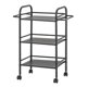 thumbnail image 3 of Carrito de Servicio Negro 3 Niveles Namaro Design, 3 of 3