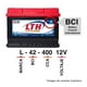 thumbnail image 4 of Batería para Auto LTH BCI 42, 4 of 4