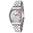 thumbnail image 1 of Seiko SNK369K1 Reloj Automático para Hombre, Serie 5, Esfera Blanca y Brazalete, 1 of 6