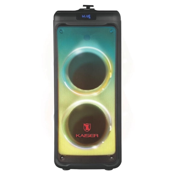Bafle Kaiser Doble 8 Pulgadas Recargable Bluetooth MSA-2016