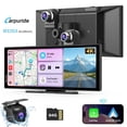 thumbnail image 1 of Carpuride 11.25 Adaptador Inalámbrico Android Carplay Dash Cam con Pantalla Bluetooth para Auto (W125A), 1 of 10