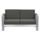 thumbnail image 2 of Sofa de Exterior Kessa Muebles Cosmopolitan Plateado, 2 of 8