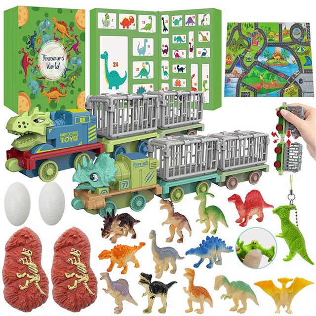 Calendario de Adviento Del Kit de Dinosaurios de Bricolaje 2025