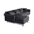 thumbnail image 4 of Sala Modular Sofá Cama Malta Gris Oxford, 4 of 8