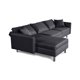 thumbnail image 4 of Sala Modular Sofá Cama Malta Gris Oxford, 4 of 8