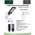 thumbnail image 4 of LAMPARA SUBURBANA SOLAR 100W ALL IN ONE, 4 of 5