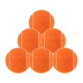 thumbnail image 2 of 6 pelotas de tenis de 64 mm de diámetro para perros de entrenamiento y ejercicio. Naranja, 2 of 9