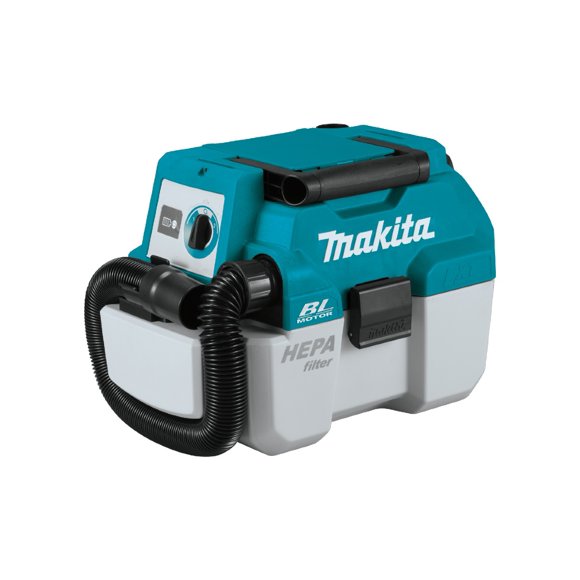 MAKITA Aspiradora Portátil en Seco y Húmedo XCV11Z 2 Galones Filtro HEPA MAKITA XCV11Z