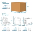 thumbnail image 4 of Combo de Electrodomésticos Atvio Home Freidora de Aire, Sandwichera y Tostador Negro, 4 of 4
