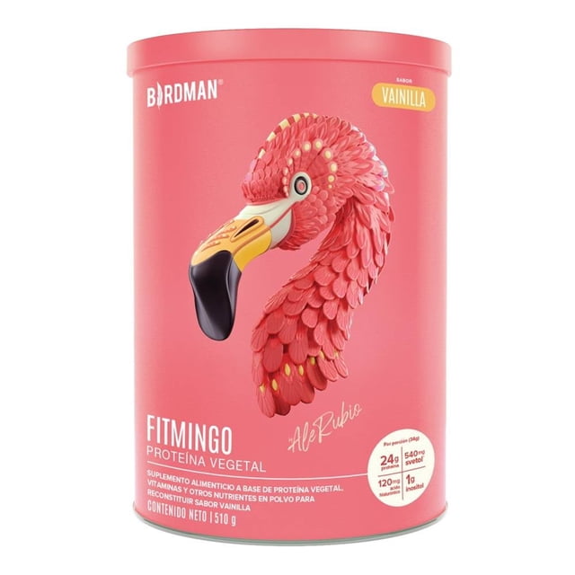 Suplemento alimenticio Birdman Fitmingo vainilla 510 g