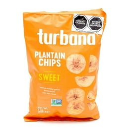 Botana Turbana chips de plátano dulces 198.4 g