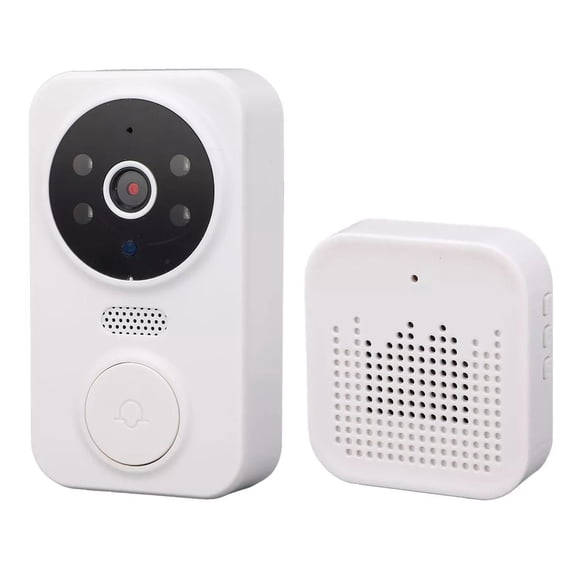 Timbre Inteligente WiFi con Cámara HD, Mirilla LCD y Visión Nocturna – Seguridad y Control Total desde tu Celular