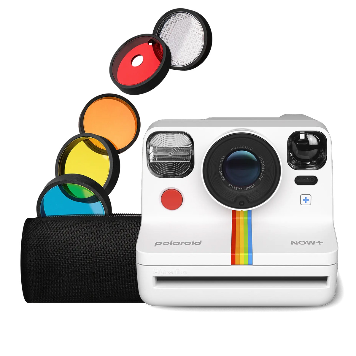 Polaroid Cámara Ahora+ Instant con Kit de Filtro Bluetooth y Lente - Generación 2 (Blanca)