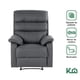 thumbnail image 3 of Sillón Reclinable De Tela Reposet Manual Individual gris, 3 of 9
