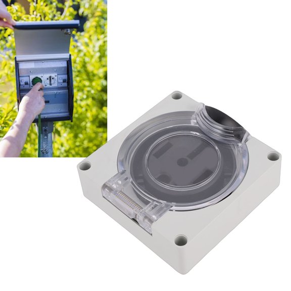 Receptáculo Industrial NEMA 14 50R, Toma De Corriente Con Bloqueo De 50 A, Carcasa IP55 PA66 Resistente Al Agua Con Puntos De Contacto De Latón, Para Generadores, Secadoras,