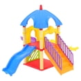 thumbnail image 1 of BRIGHTFUFU Modelo de construcción de parque infantil pequeño, modelo de parque infantil DIY, modelo de tobogán, 1 of 8