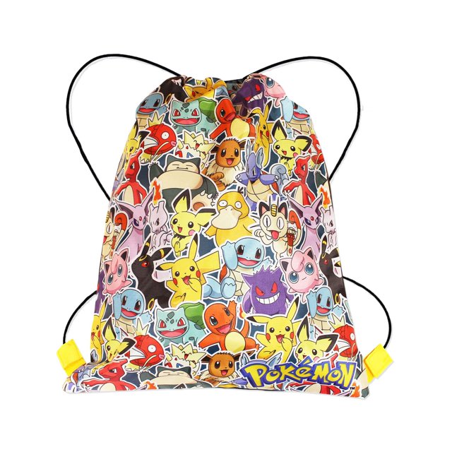 Charmander Colouring In Bolsa con cordón para material escolar de Pokémon para niños con ...