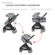 thumbnail image 4 of Carriola D Bebe Travel System King Con Autoasiento 1a Etapa Gris, 4 of 7