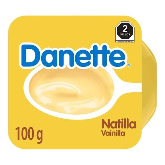 Natilla Danette sabor vainilla 100 g