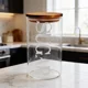 thumbnail image 5 of Set Frascos Café y Azúcar Vidrio con Tapa Acacia 1 L, 5 of 6