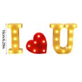 thumbnail image 2 of Letras iluminadas "Te amo" | Decoración romántica LED para aniversarios y San Valentín | El regalo perfecto para tu ser querido, 2 of 6