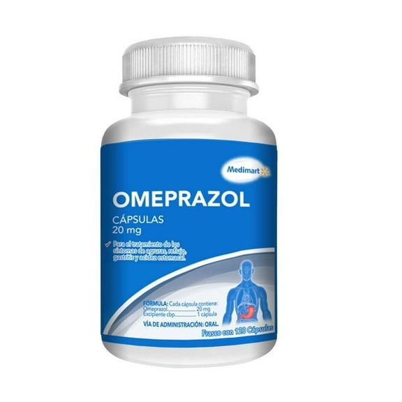 Omeprazol Medimart 20 mg 120 cápsulas