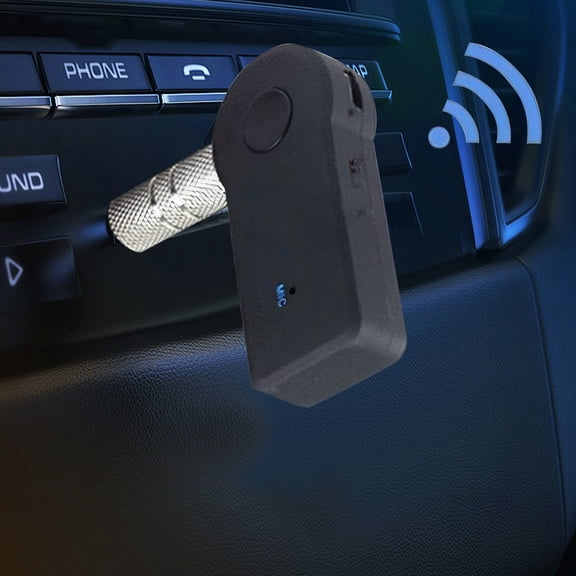 Adaptador Bluetooth receptor para automóvil con conversión inalámbrica de 3.5 mm para uso en el hogar