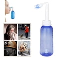 thumbnail image 1 of Xihbxyly Recipiente para Lavado Nasal, Botella Irrigadora de 500 Ml, Limpiador Nasal Salino, Solución de Uso Familiar, Higiene Nasal Regular, Ayuda para La Recuperación Posoperatoria, Incluye Lavado, 1 of 6